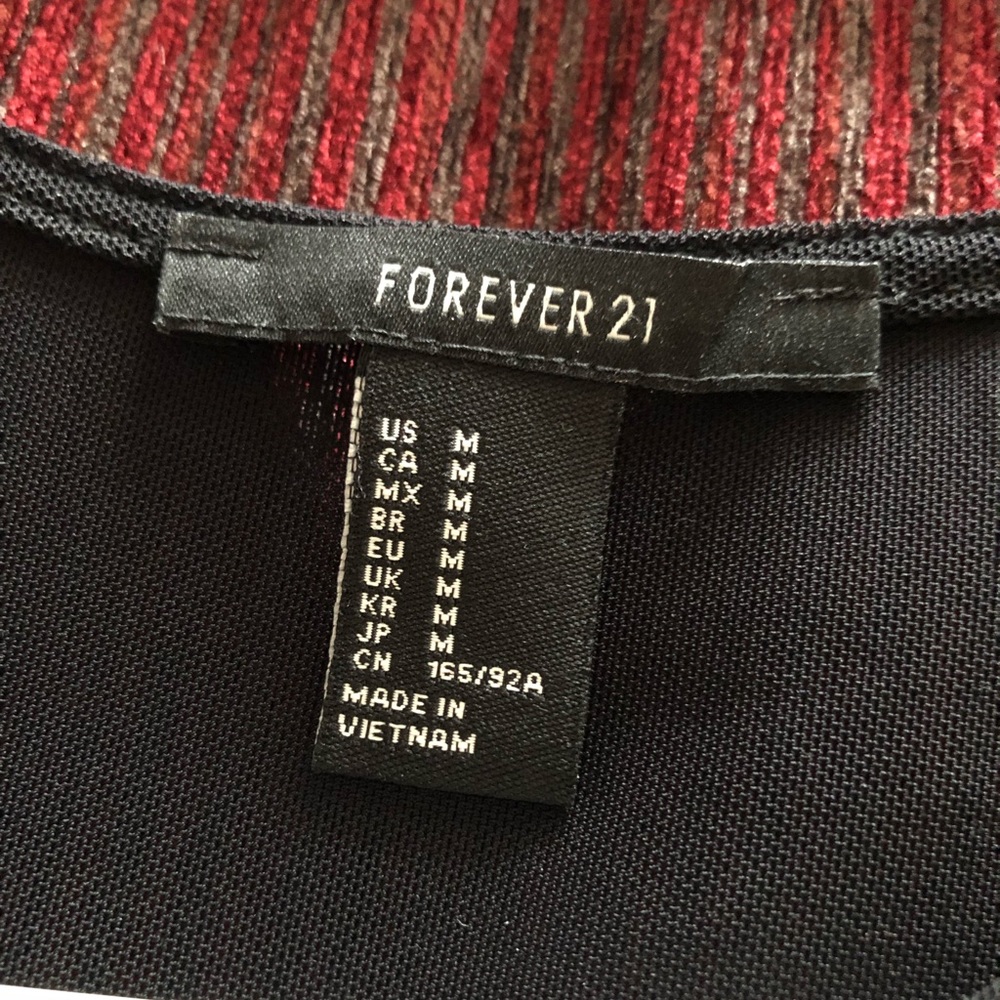 forever 21 mesh t-shirt dress with slip dress - Picture 4 of 4